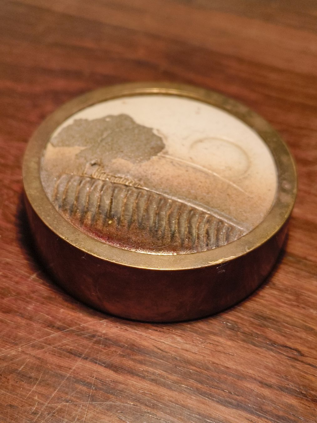 Tutte le decorazioni: Briefbeschwerer Paperweight Solid Brass Made in England SH – Usato da stettlen venduto da VintageBern_ch 1