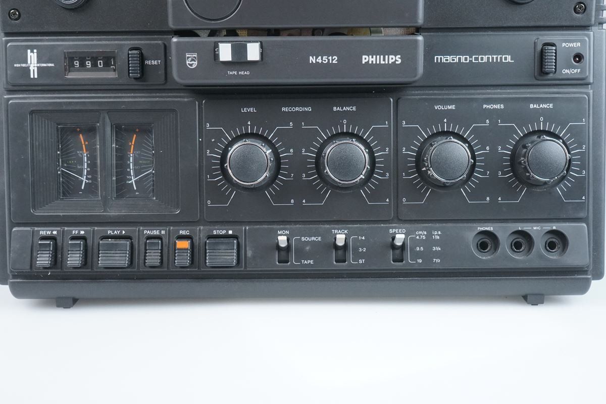 Philips Aufnahmegeräte: Tonbandgerät Philips N4512 – Gebraucht aus Rüti ZH von Restwert_Rueti_ZH 4