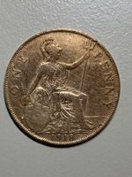 GB - 1 penny - 1918