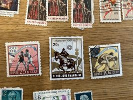 Briefmarken Sammlung international, viele Länder 