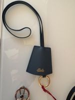 Bally schlüsselanhänger marineblau  mit Logodetail