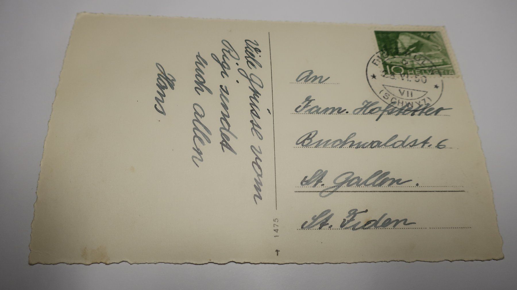 Ansichtskarten: Rigi Kulm  1950 – Gebraucht aus Cormoret von Pascalll2001 2