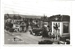 Porrentruy - Pruntrut (JU) Place de la Gare - Café - um 1925