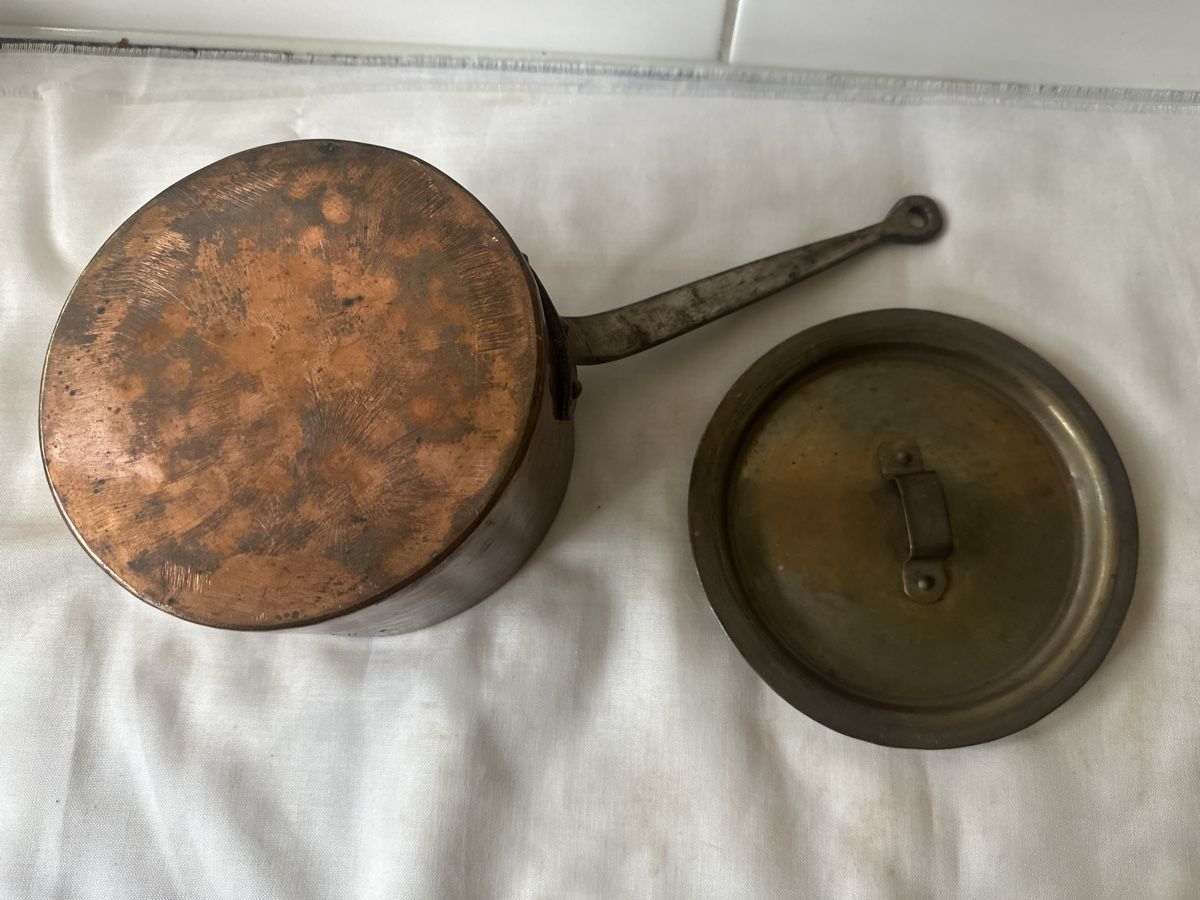 Pentole: Kupfertopf Manzoni Samaden mit Deckel – Usato da Zürich venduto da Chaeffeler 3