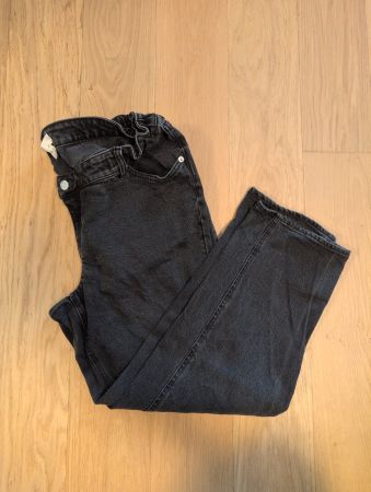 Umstandsjeans von H&M, schwarz, Grösse L