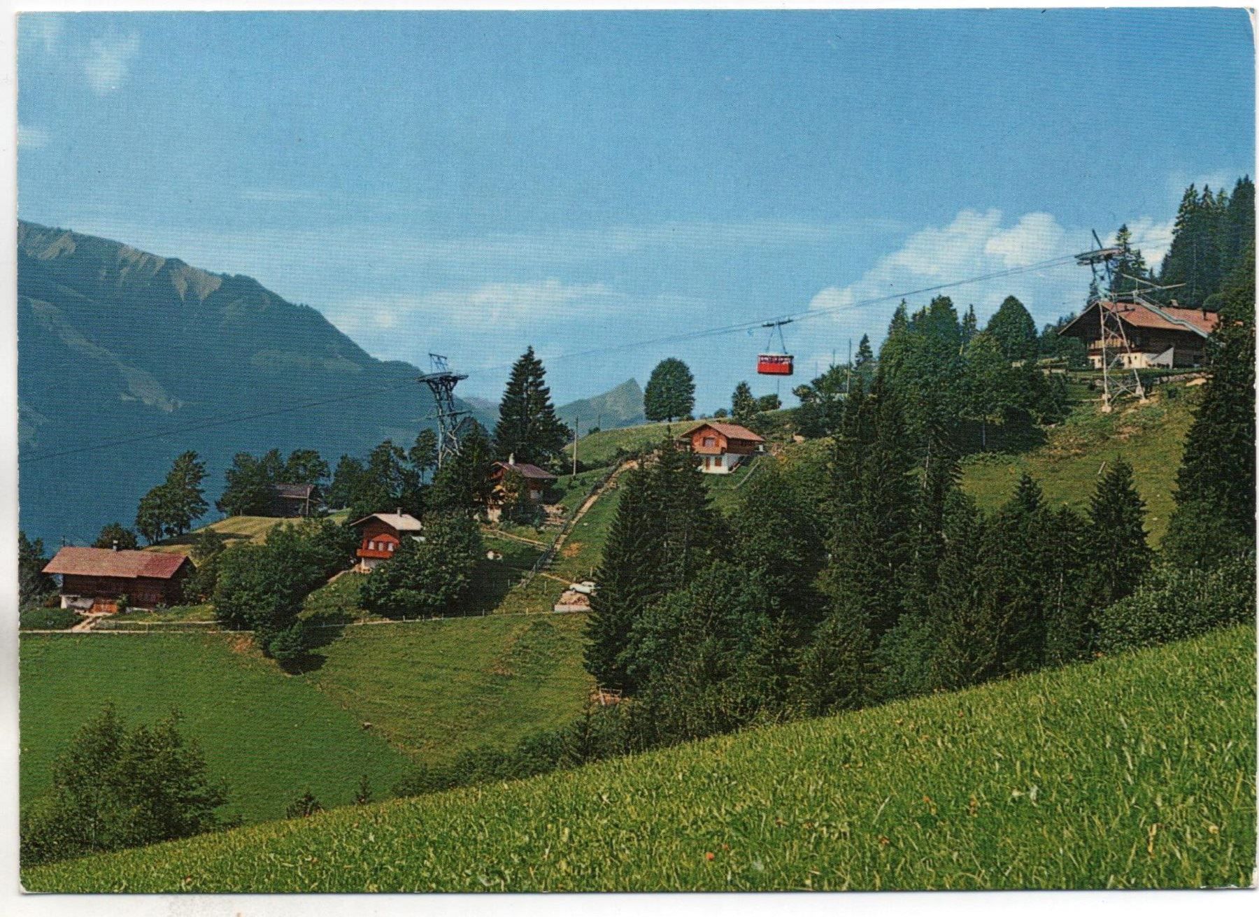 Ansichtskarten: ERLENBACH i.S. Oberberg - Eschlen - Luftseilbahn – Gebraucht aus Jona von philajona