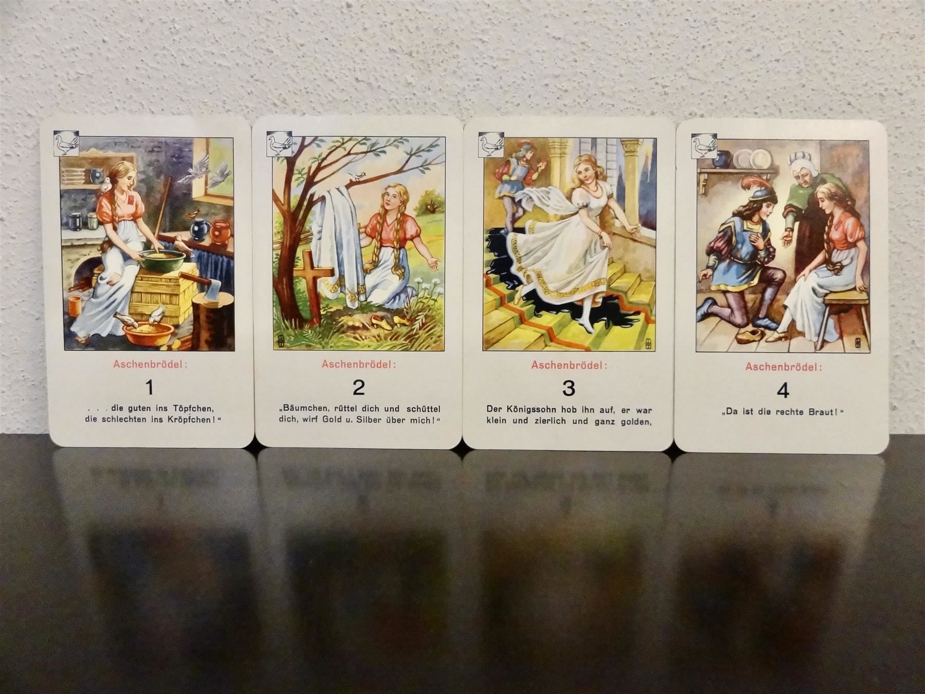 Giochi: schönes altes Quartett MÄRCHEN – Usato da Kerzers venduto da wisaundso 5