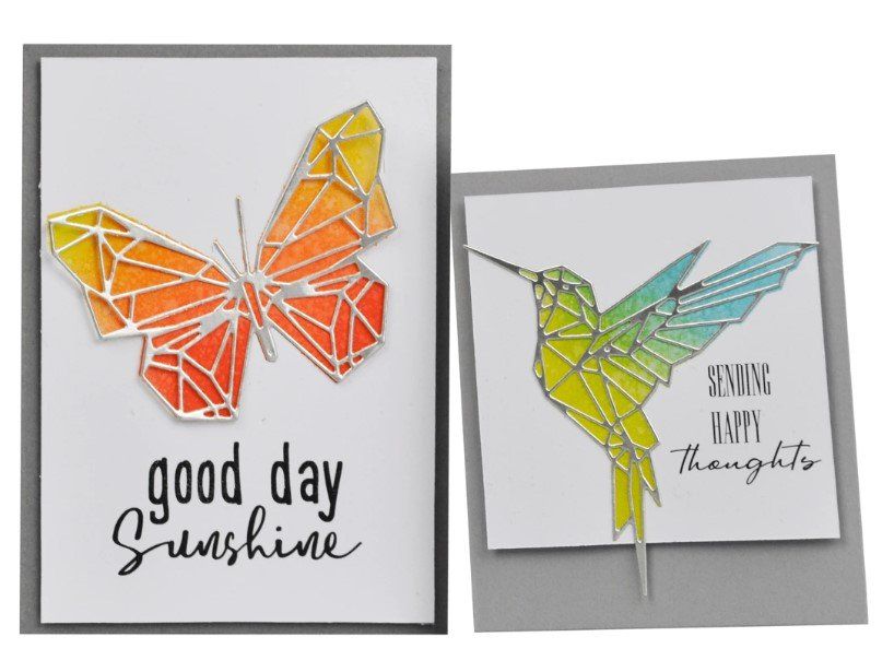 Tim Holtz Thinlits ** Geo Springtime ** (Neu und originalverpackt) in ...