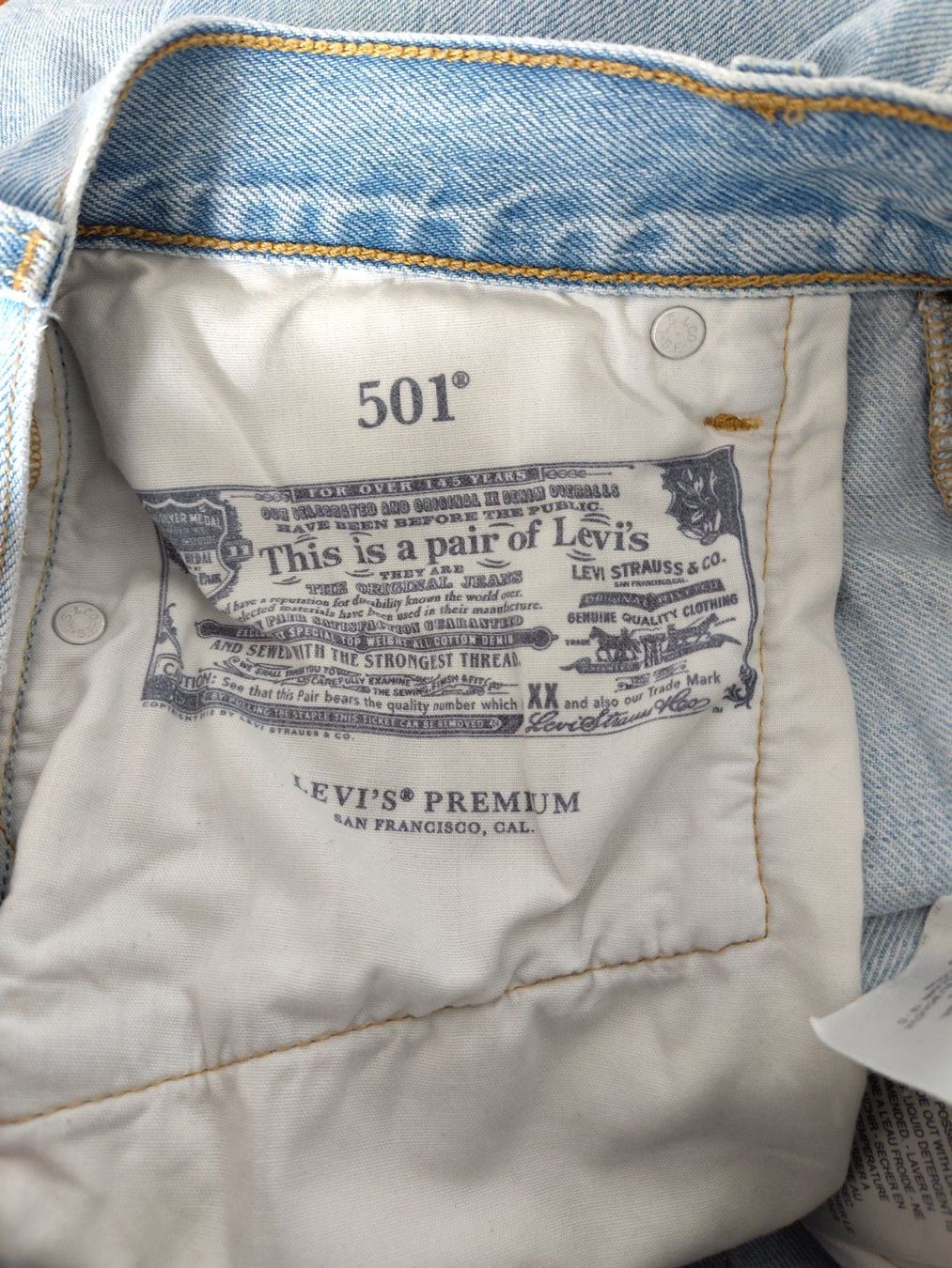 Levi's Jeans: Jeans clair Levi's 501 – Nuovo (secondo la descrizione) da Biel/Bienne venduto da Creager 6