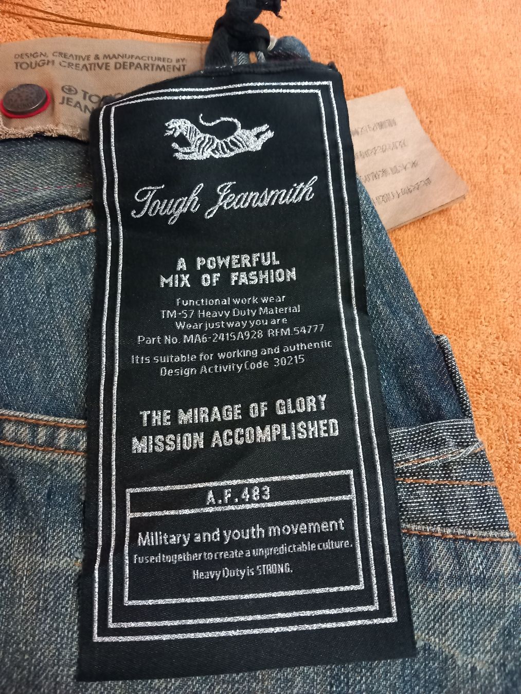 Jeans: Tough Designer Jeans Gr.31 – Neu und originalverpackt aus Hochwald von motowear-secondhand 3