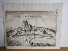 St. Gallen - "Forstegg" - Sennwald -  Merian 1654
