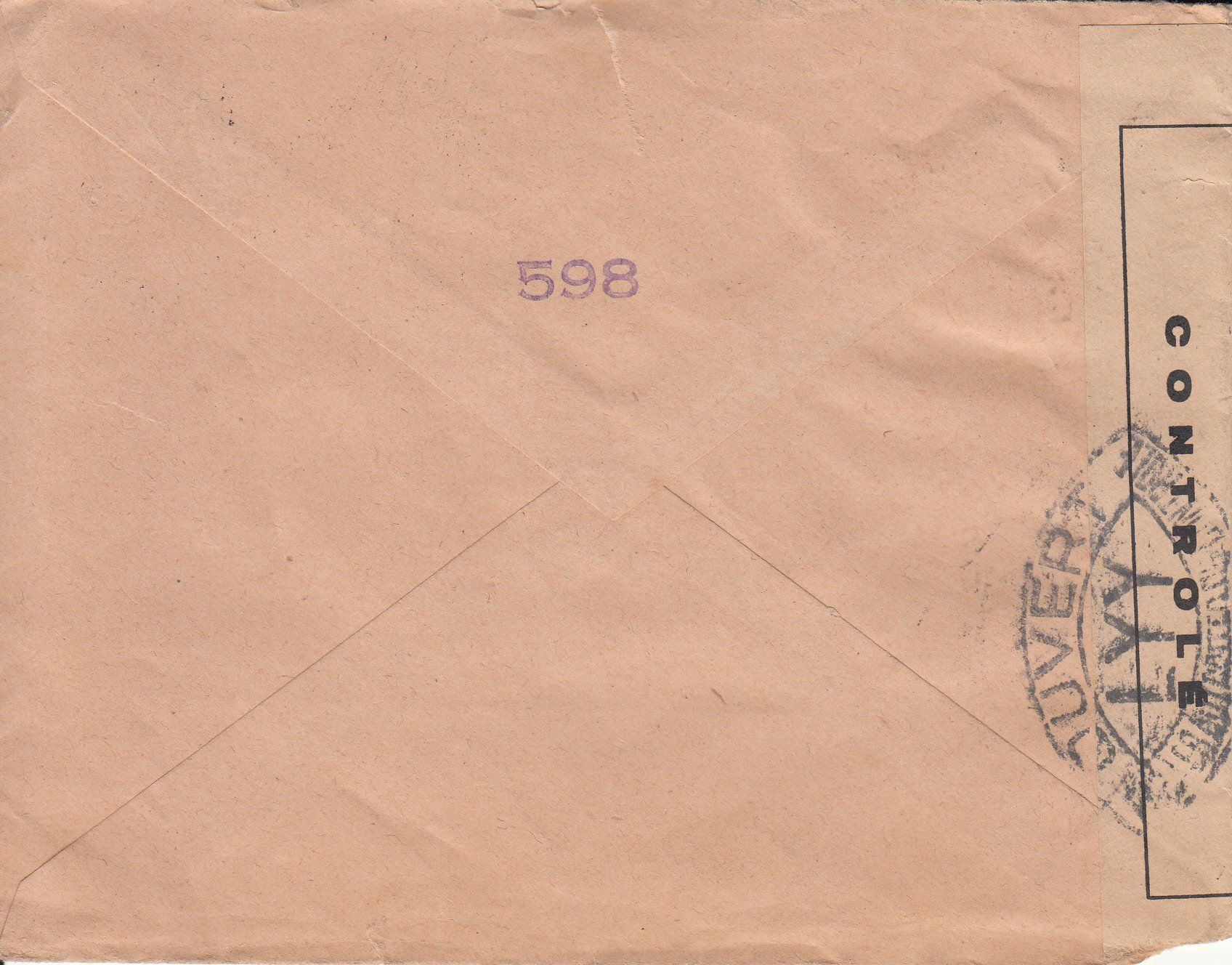 Tutti i francobolli: Zensurpost Frankreich - Lugano 1945 – Usato da Bürglen TG venduto da StampGraf 1