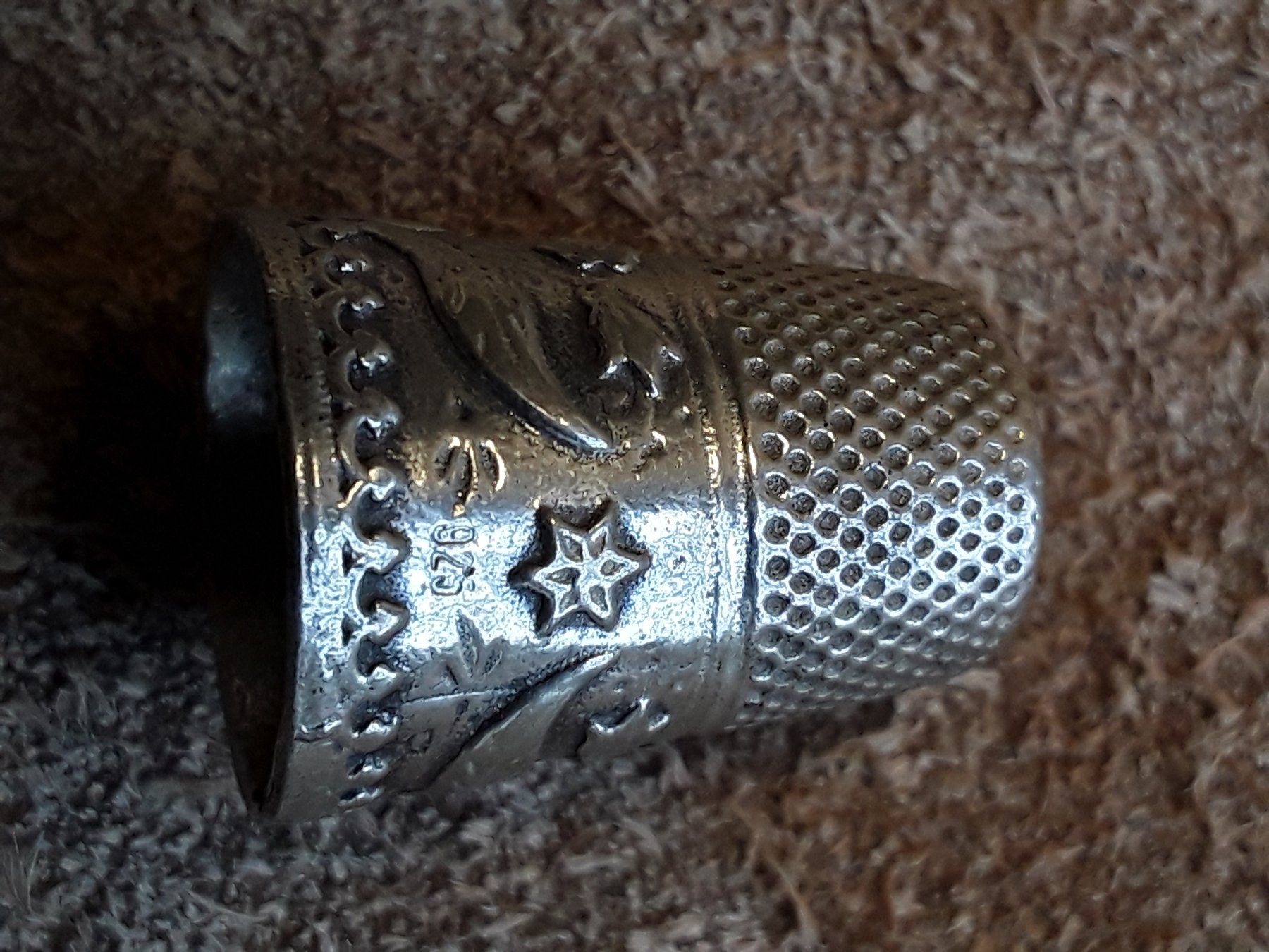 Fingerhüte: Antiker Sterling Silber 925 Fingerhut – Gebraucht aus Zürich von helsan 7