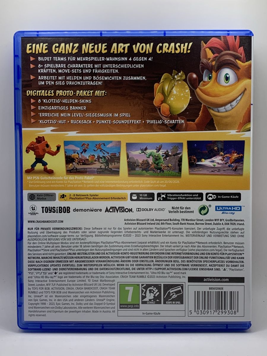 Sony Spiele: Crash Team Rumble Deluxe Edition - PS5 – Gebraucht aus Ostermundigen von RG-Collector 1