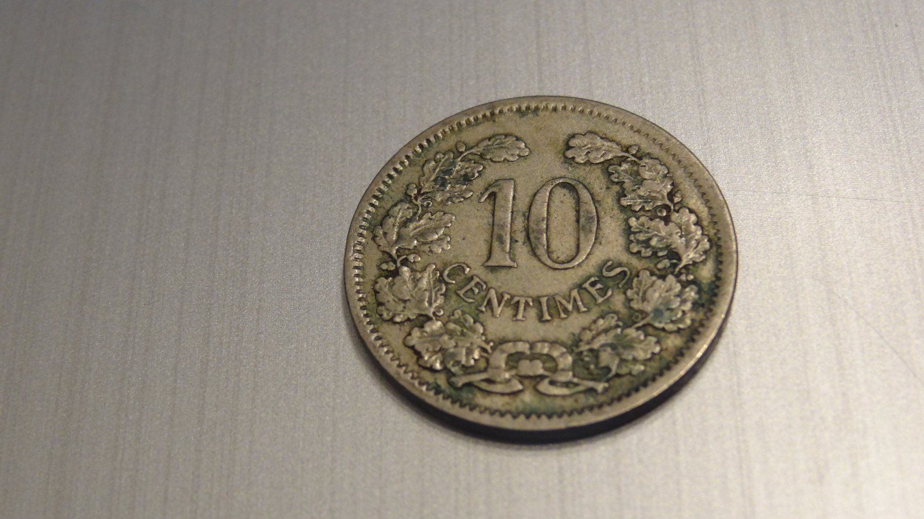 Tutti le monete: 1901 Luxenburg 10 Centimes – Usato da Olten venduto da pechsisa1 1