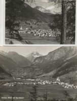 Zernez GR 2 AK um ca. 1940 + 1951 beide sehr gut erhalten