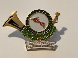 1 Pin Jagdhornbläser Fricker Füchse