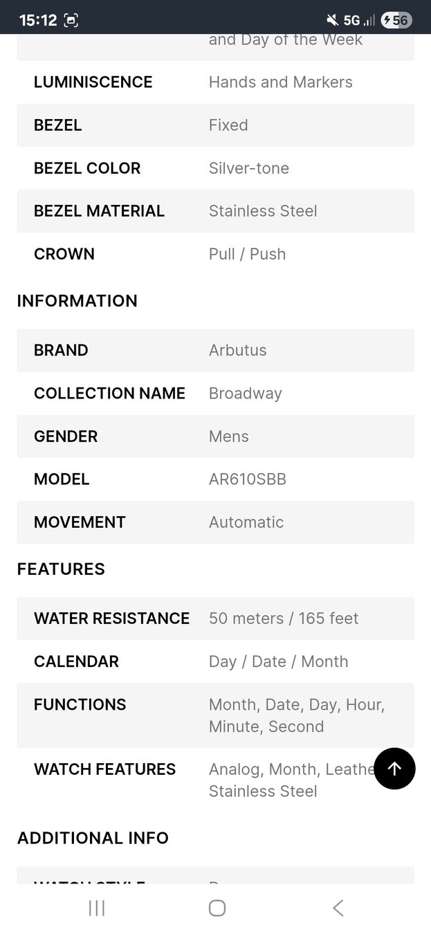 Orologi: Arbutus Broadway Automatic – Usato da Zürich venduto da Asimpleguy 6