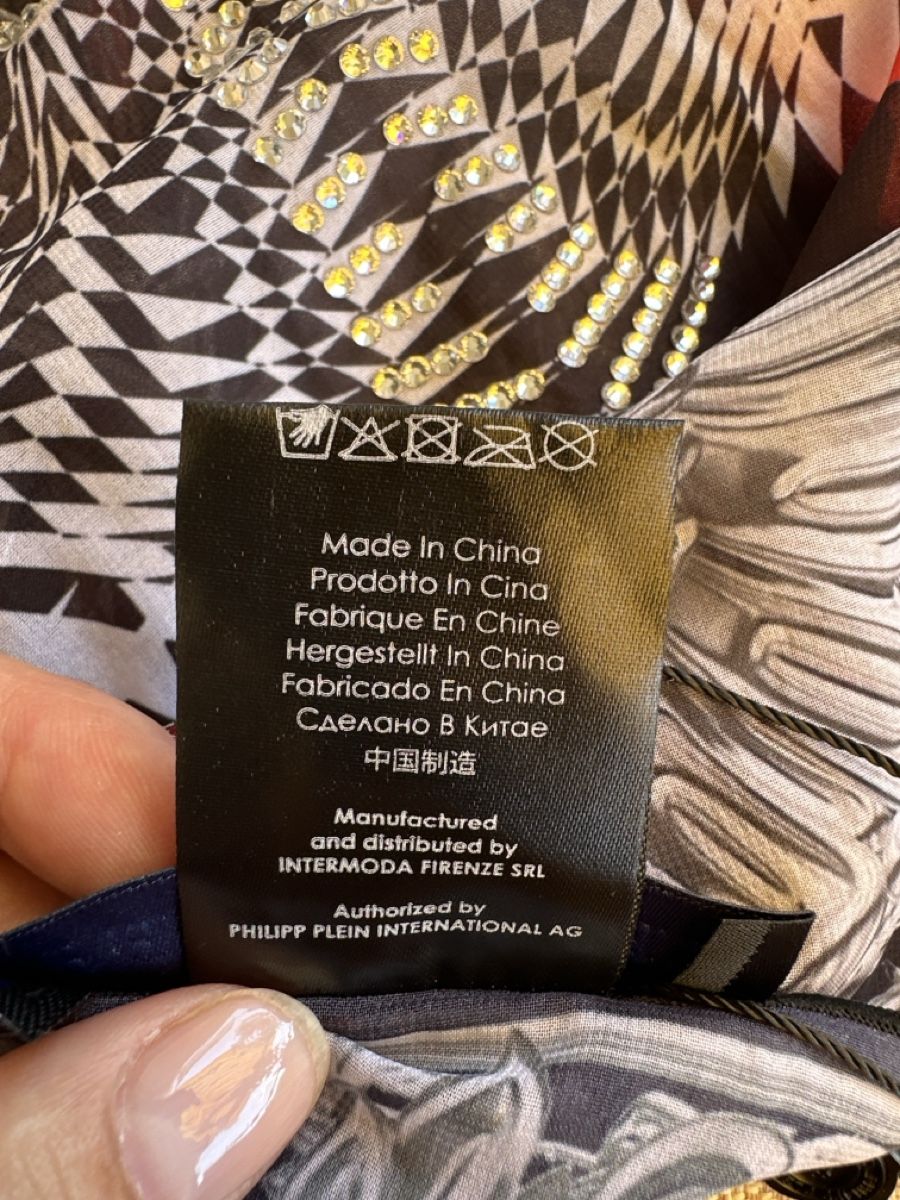 Tuniche: Philipp Plein Couture. Strand Tunika – Nuovo e nell'imballaggio originale da Niederglatt ZH venduto da Laurita1972 6