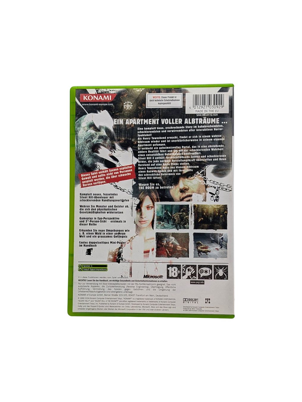 Microsoft Giochi: Silent Hill 4: The Room Xbox Classic – Usato da Domat/Ems venduto da IsseldorsShop 1