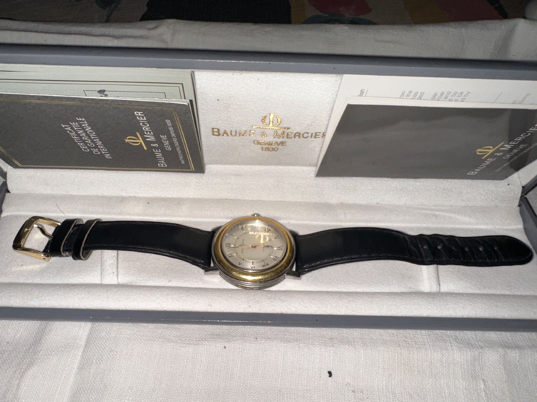 Baume & Mercier Montres: Baume & Mercier Fleetwood / Classima Automatic Réf. 3137.018 – D'occasion à Lausanne 26 par g7n_6ycd 5