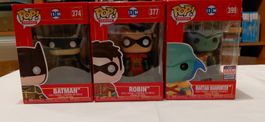 Pop DC Heroes Set: Batman, Robin, Martian