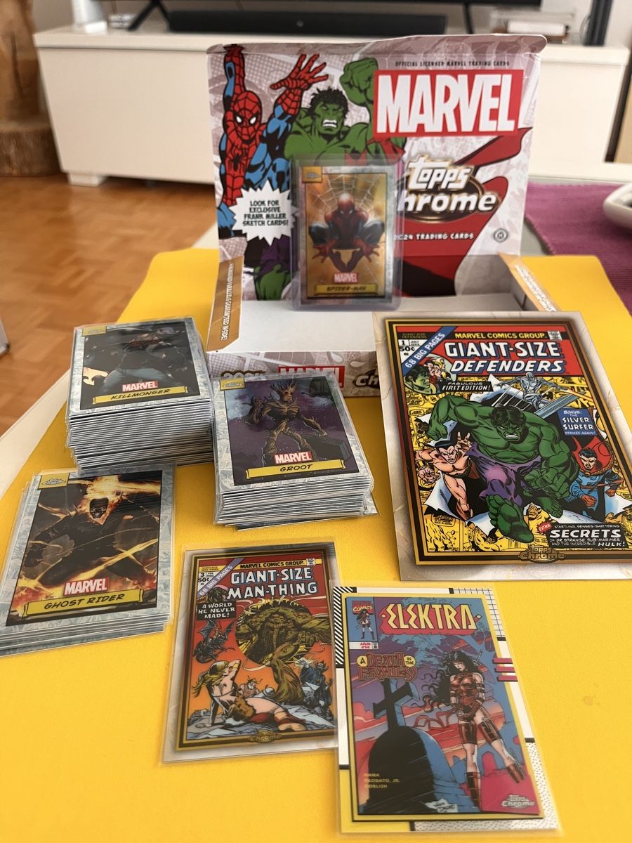 Topps Carte collezionabili: Topps Chrom Marvel 2024 2025 – Nuovo (secondo la descrizione) da Affoltern am Albis venduto da berlin69 1