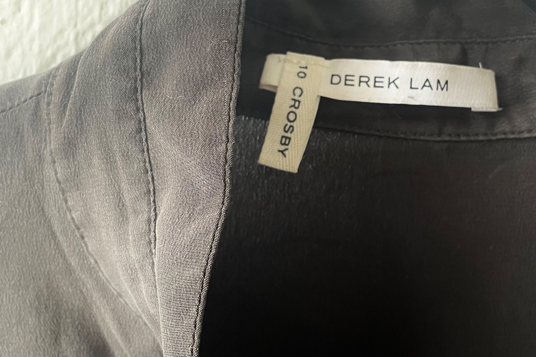 Derek Lam Camicette: Derek Lam Seidenbluse anthrazit Gr. 38 – Usato da Grellingen venduto da dinge 2