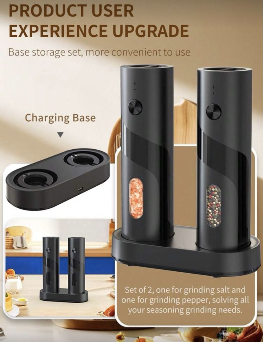 Küchengeräte: Elektrische Gewürzmühlen Set – Neu und originalverpackt aus Emmenbrücke von ShopDirect 5