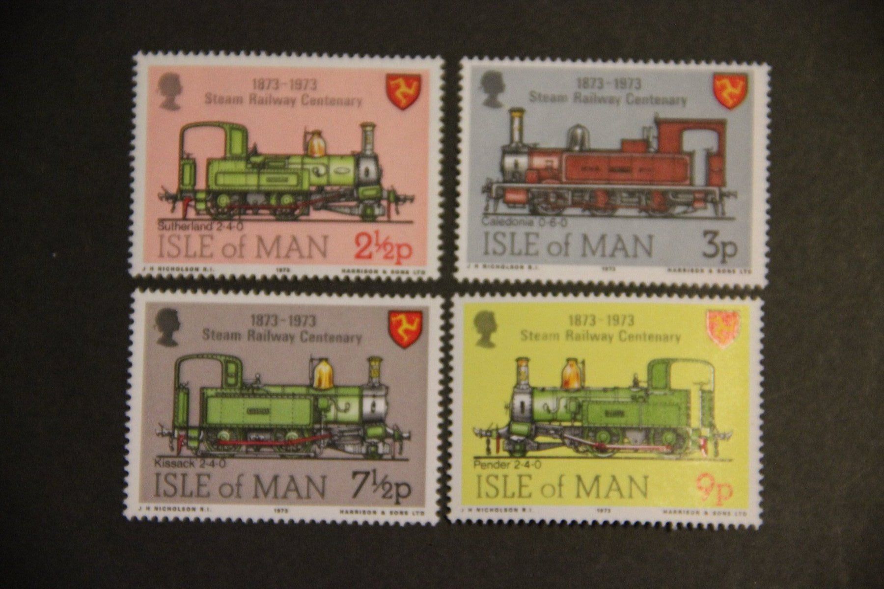 Tutti i francobolli: Isle of Man 1973 - Railways Centenary** – Nuovo (secondo la descrizione) da Jona venduto da Southafrica07