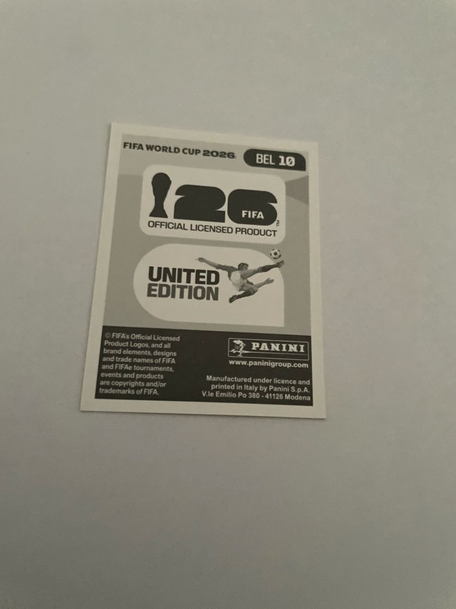 Panini Sammelbilder & Trading cards: FIFA WM 2026 Amadou Onana BEL 10 – Neu (gemäss Beschreibung) aus Winterthur von Cobraforce 1