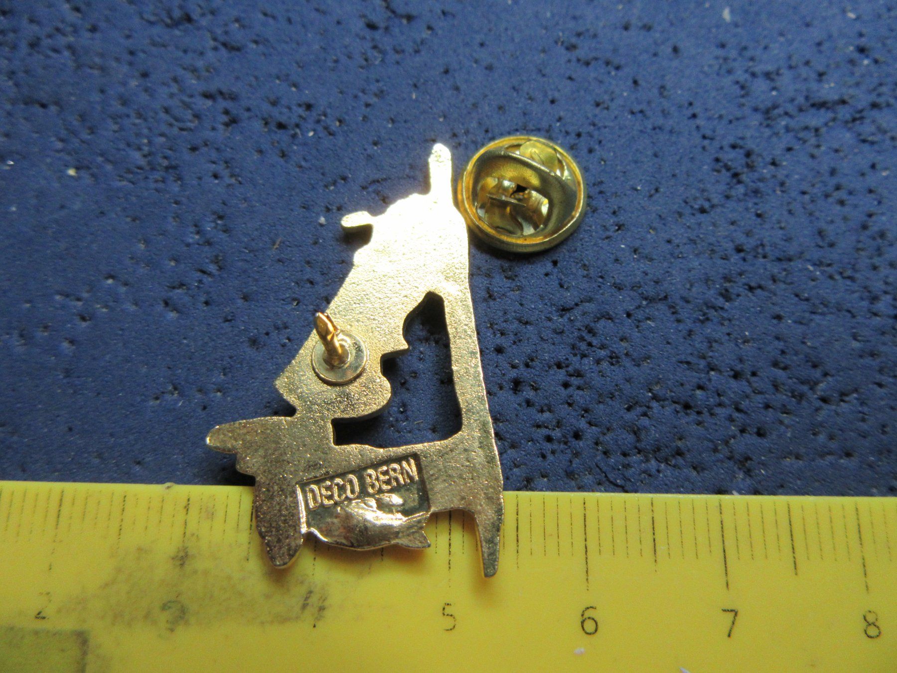 Swiss Placchette & Badge: NASI MIT ALTEM WALZEN-TRICHTER-GRAMMO PIN – Usato da Ettingen venduto da Hausi4711 1