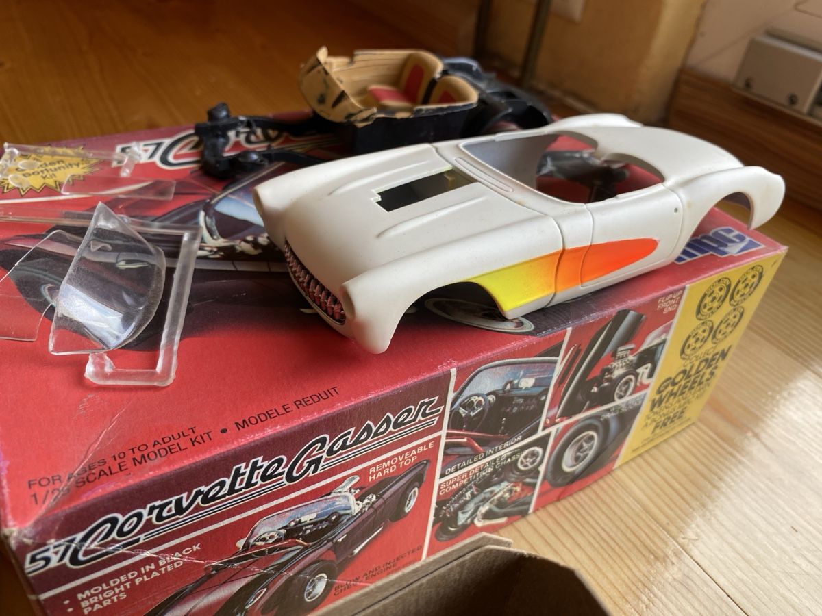 Modellini d'auto: Corvette Gasser 1/25 von mpc – Nuovo (secondo la descrizione) da Sutz venduto da Cash900 2