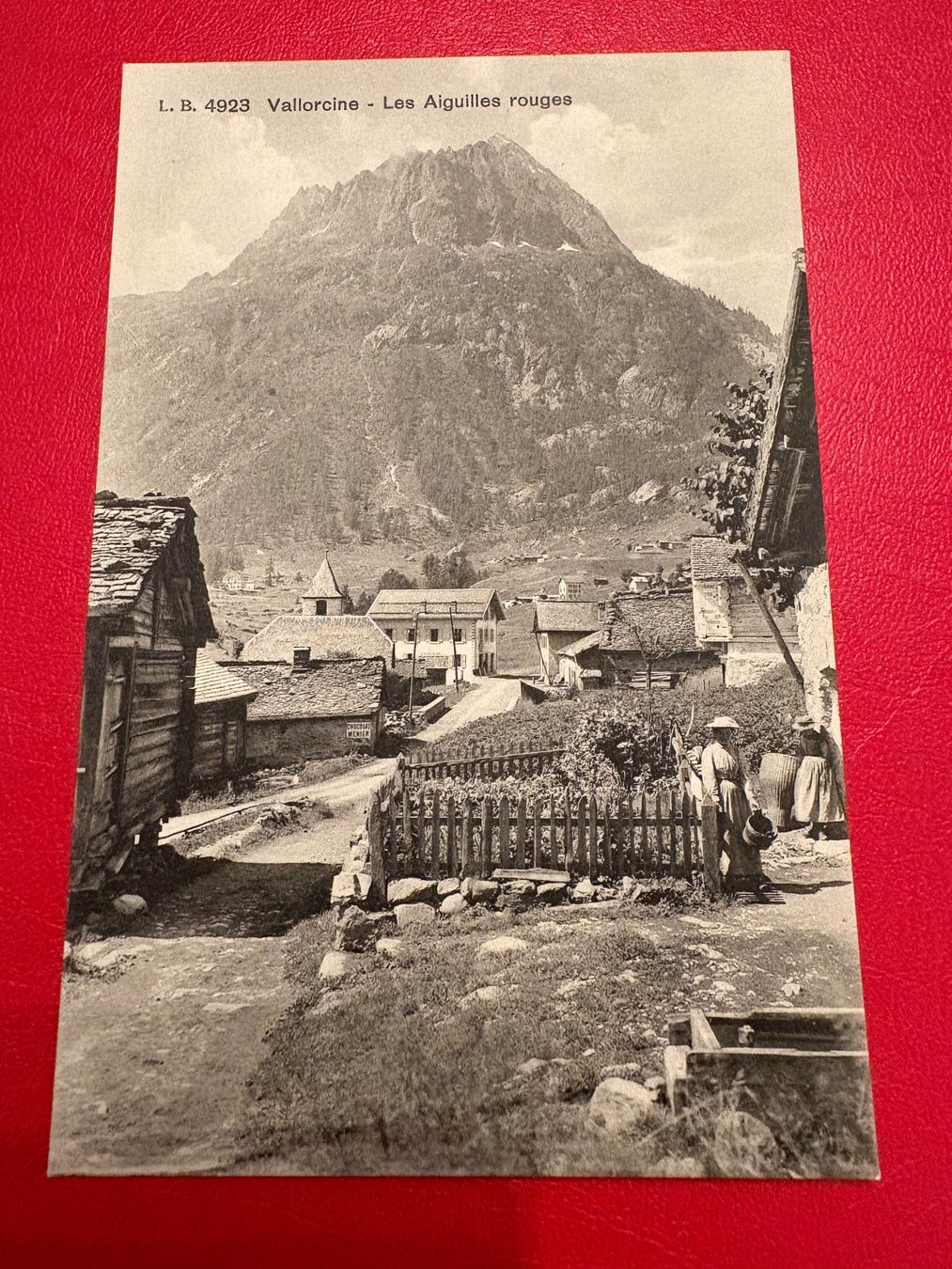 Cartoline postali: Vallorcine - Les Aiguilles rouges – Usato da St-Légier-Chiésaz venduto da Theo006