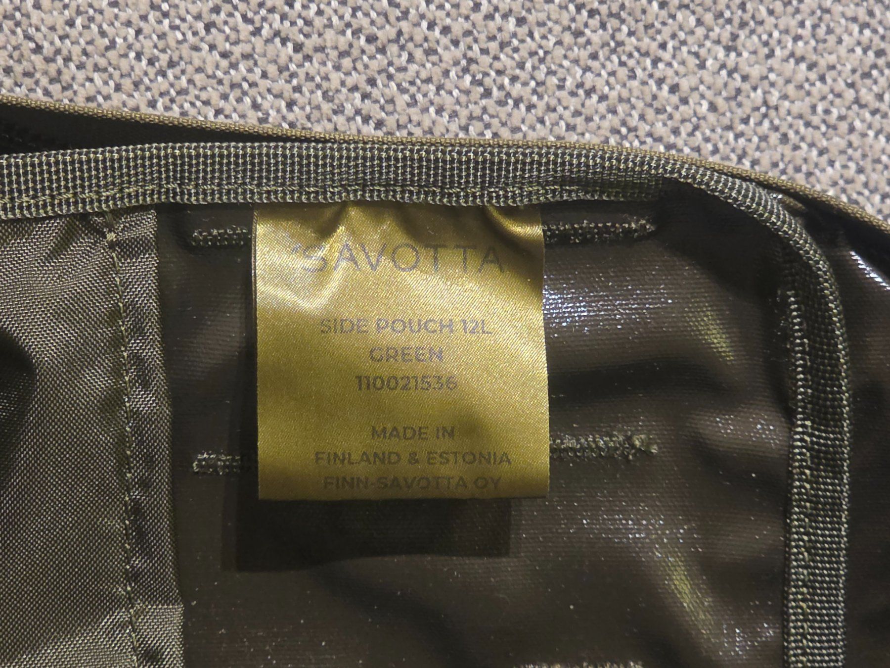 Savotta Rucksäcke: SAVOTTA - Side Pouch 12Liter – Neu und originalverpackt aus Steffisburg von Davga 3