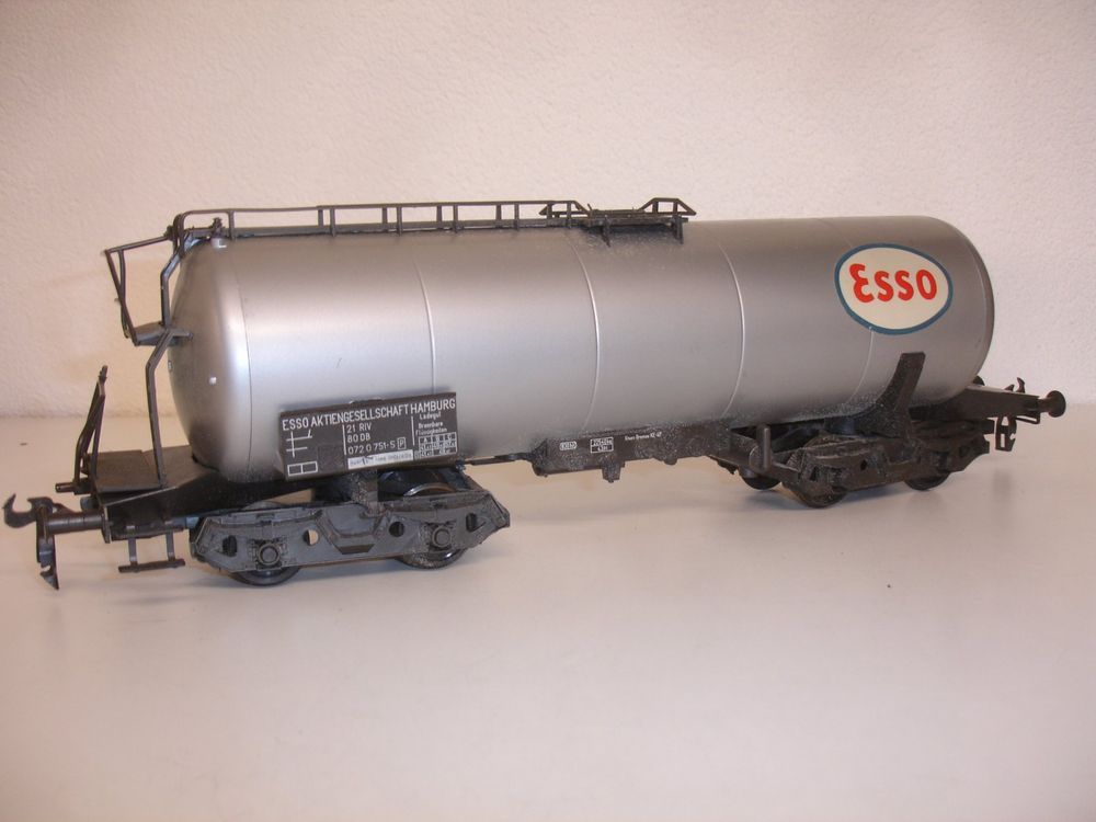 WAGON RIVAROSSI CITERNE ECHELLE O ref 7570 avec boîte et notice. EUR 46,50 - FR