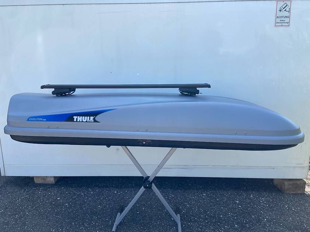 Box da tetto: XXL Thule Evolution 700 mit oder ohne Träger – Usato da Leuzigen venduto da Doppelrad