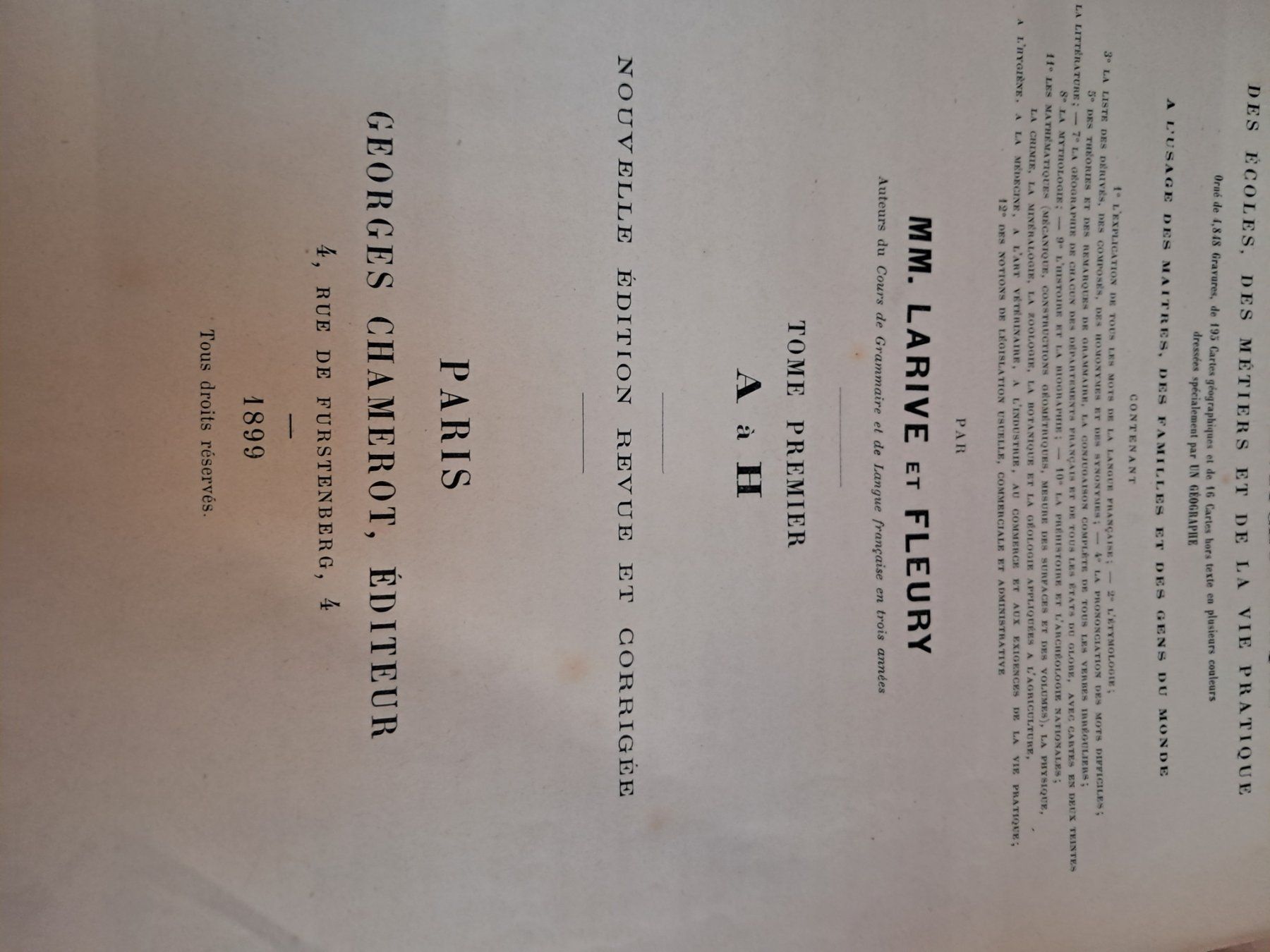 Statuette: Anciens livres – Usato da moutier venduto da Dupont50 1