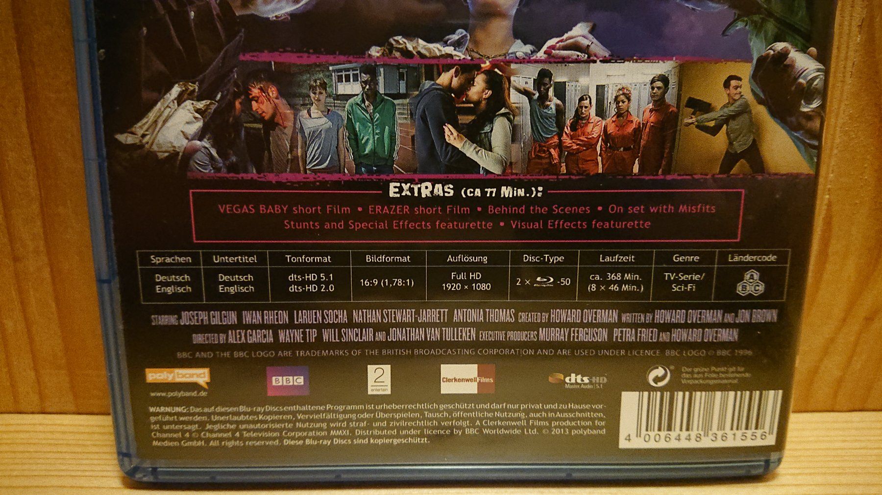 Tutti i DVDs: MISFITS Staffel 3 auf Blu-Ray – Usato da Wilderswil venduto da Exebub 3