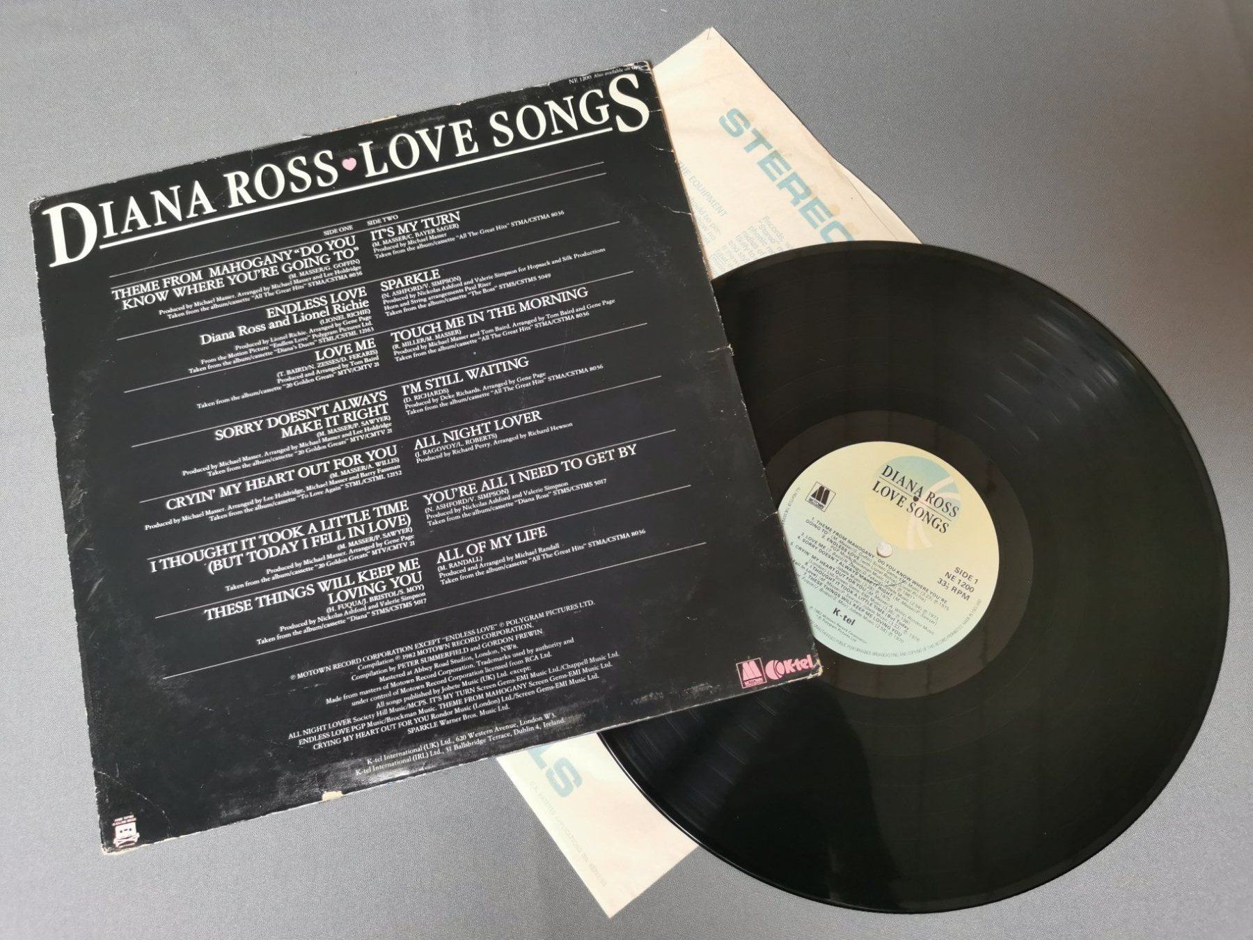 Schallplatten: Diana Ross – Love Songs – Gebraucht aus Grafenried von House-of-Oldies 1