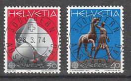 1974 EUROPA mit ET - Vollstempel