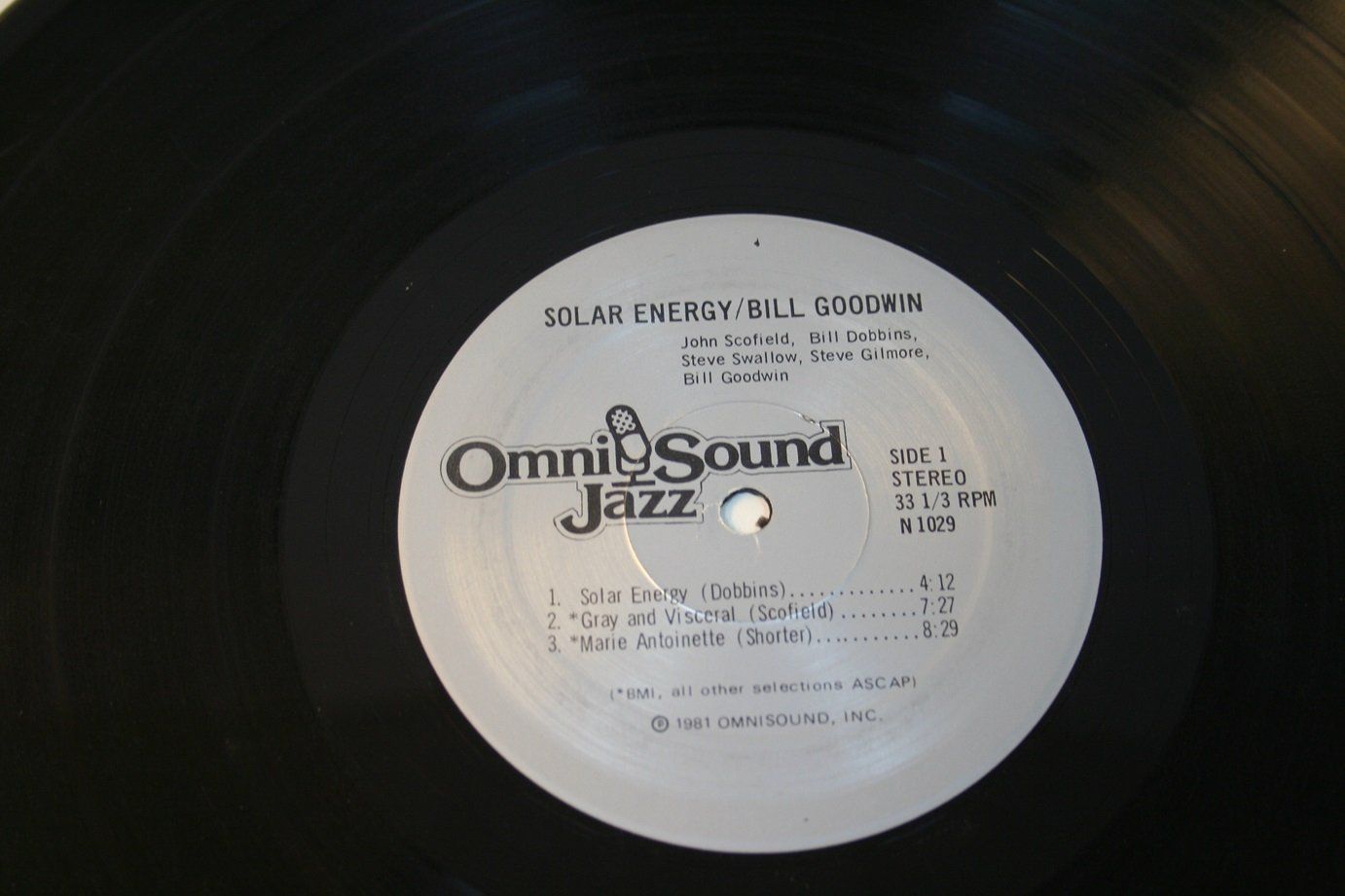 Vinyles: Solar energy / Bill Goodwin, LP – D'occasion à Wettingen par zibi137
