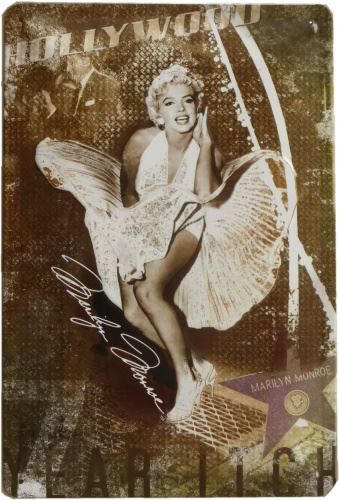 Articoli pubblicitari: Marilyn Monroe, Blechschild 20x30 – Nuovo (secondo la descrizione) da Schalunen venduto da schwabspielautomaten