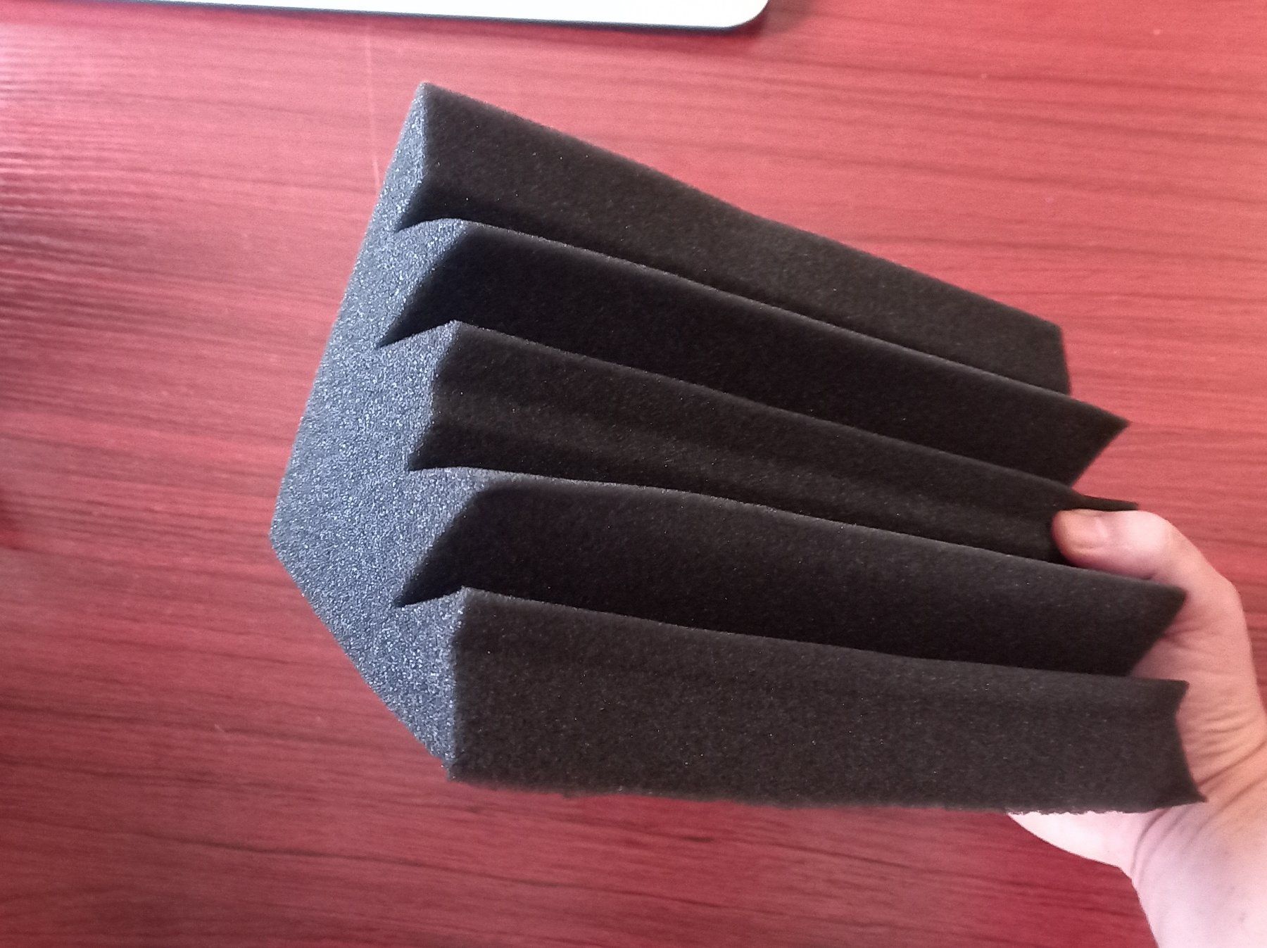 Altri accessori: 24x Akustikschaumstoff Akustikbehandlung Eckenschaumstoff – Nuovo e nell'imballaggio originale da Bremblens venduto da LOVA-MUSICA-SHOP 1