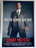 FILME FÜR DIE WAND: Original Kinoplakat von JOHNNY MNEMONIC 