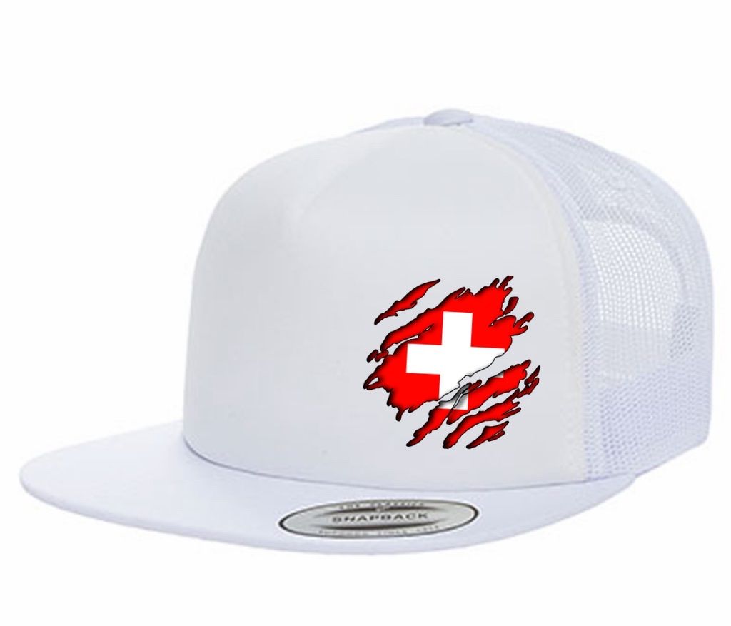 Altro in  Abbigliamento & Accessori: FOAM TRUCKER CAP - SWITZERLAND – Nuovo e nell'imballaggio originale da Heimisbach venduto da LIFESTYLE-MORE