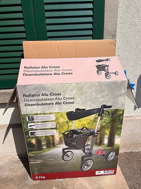 Ausili per la deambulazione: Rollator Alu Cross – Nuovo (secondo la descrizione) da Steckborn venduto da bluepapillon 3