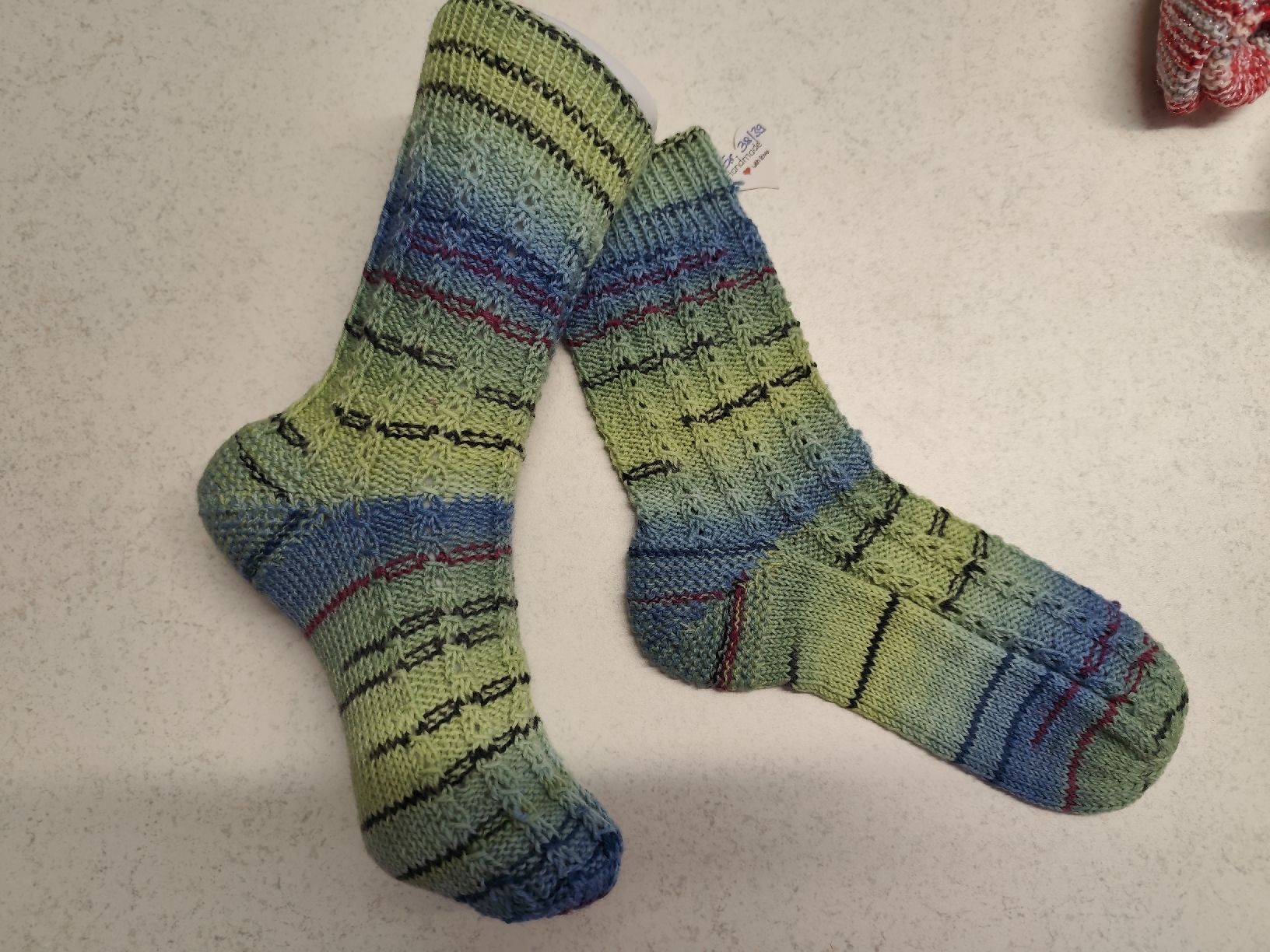 Calze: Handgestrickte Socken Gr. 38/39 – Nuovo e nell'imballaggio originale da Glarus venduto da Tutticolori55