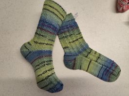 Handgestrickte Socken Gr. 38/39