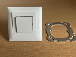 Feller Unterputz Lichtschalter weiss 16A